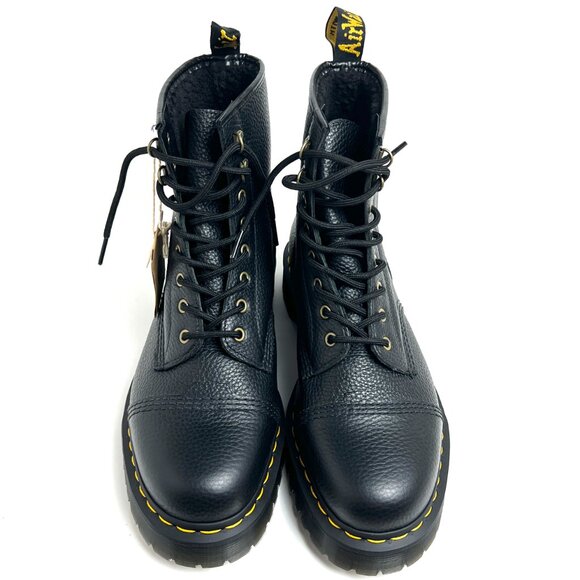 Dr. Martens Bex Fleece Lined Leather Lace-Up Boots - sz 13 - Picture 7 of 16